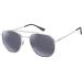 Bifocal Aviator Sun Readers, 1.0 Reading Sunglass for Women Men Protect UV400 Grey 1.0D