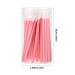 100pcs Pink Bucket Lip Brush Set - Makeup Tool for Lipstick & Lip Gloss Application | Beauty Supplies & Accessories - Buy Online on GoSupps.com