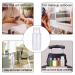 Acetone Pump Dispenser 2 Pack 180ml - Lockable Alcohol Dispenser for Nail Polish & Makeup Remover - One-Touch Pump Empty Bottle - A-Acetone Pump - Buy Online on GoSupps.com