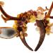 TQUXNGA Aesthetic Antler Headband for Christmas Reindeers Antler Hairhoop Holiday Headpiece Halloween Cosplay Costume Hair Decor Brown A - Buy Online on GoSupps.com