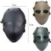 Classic Style Tactical Airsoft Paintball Mask - Black | Head Protective Gear for War Game Shooting | Field Hunting Military Accessories - Buy Online on GoSupps.com