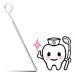 Dental mirror stainless steel mouth mirror dental mirror mouth tooth inspection mirror dental speculum stomatoscope dentist tool 1 piece (1 Pack)