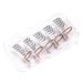 MNSYD Metal Extension Finger Rest Manicure Tools Finger Cots Phototherapy Nail Crystal Nail Nail Aluminum Shell Gold