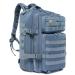LHI Military Tactical Backpack for Men and Women 45L Army 3 Days Assault Pack Bag Large Rucksack with Molle System Grey