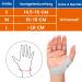 Willcom Elastic Thumb Wrist Splint - 2-Piece Compression Glove for Arthritis Pain Relief - Soft Tissue Protector for Women (M) - Gray - Buy Online on GoSupps.com