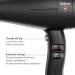 Valera 3000 Professional Hairdryer - Ionic Lightweight PM-Pro Motor 6 Settings Anti-Twisting Cable Soft Black - International Shipping Available - Buy Online on GoSupps.com