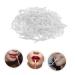 FOMIYES 300Pcs Disposable Lip Brush Replacement Heads - Eyeliner Eyeshadow and Lipstick Applicators - Travel-Friendly Flocking Lip Gloss Accessories - Buy Online on GoSupps.com