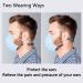 Mask Strap Extenders Adjustable Mask Ear Strap Hook for Masks to Relief Ear Pain from Wearing Long-time Mask 5PCS Black Ear Protector Belt Strap Hook  - Buy Online on GoSupps.com