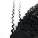 MINGDU Fake Hair Bun Deep Wavy Ponytail Wig Bun 8-24 Inch Wrap Around Ponytail Extensions Black Brazilian Real Hair for Black Women Hair Accessories (Color : Black Size : 10inch(80g)) 10inch(80g) Black - Buy Online on GoSupps.com