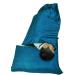 Marycrafts 100% Pure Mulberry Silk Single Sleeping Bag Liner 83x33 - Travel Sheet - Buy Online on GoSupps.com