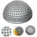 Ultimate Foot & Arm Massager - Gogogmy Durian Ball for Plantar Fasciitis Relief | Spiky PVC Massage Balls - 16x16x8cm Gray - Buy Online on GoSupps.com