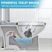 Bthiner 2 in 1 Toilet Brush and Plunger Set with Holder - Bathroom Accessories Combo for Deep Cleaning - Buy Online on GoSupps.com