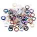 dijiusidy 50 Pieces Glass Crystal Set Eye-catching Personalized Nail Art Rhinestones DIY Handcraft Manicure Accessories for Card Making Ring of Angel