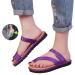 Creev women flip beach sandals for women summer PU leather slippers sales sandals casual hiking shoes clip-toe-flip-flops non-slip outdoor shoes (37 EU) (41 EU)