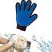 Pet Grooming Glove & Deshedding Brush for Cat & Dog - Gentle Hair Remover Mitt - 260 Silicone Tips - Right Hand Fit - Buy Online on GoSupps.com