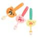 SESESFOUFU HAND toothbrush 3st toothbrush oral care for babies teeth clean baby brush silicone cubes for babies baby toothbrush toothbrush tooth cleaning brush was