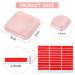 20pcs Press On Nail Storage Box with 60pcs Double Sided Adhesive Tape - 4 Colors | Nail Art Display Packing Box for Press On Nails - Buy Online on GoSupps.com