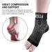 AVIDDA Plantar Fasciitis Compression Foot Sleeves - XL Black Pair for Men and Women | Ankle Support for Sport, Arthritis Pain Relief - Buy Online on GoSupps.com