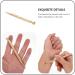 Fomiyes Relaxing Deep Salon Acupuncture Pencil Set - Professional Handheld Massage Tools Golden Earplugs & Facial Reflex Zone Therapy - 4PCS - Buy Online on GoSupps.com