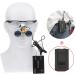 ORILAO 3.5X-420mm Binocular Loupes with LED Headlamp in Black - Surgical Grade Magnifier Loupe - Buy Online on GoSupps.com