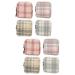 Mobestech 8 STK mini storage pocket female product organizer menstrual bag for on the go shaving bag bags for tampone inlays Miss cotton bathroom bag square