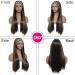 24 Nice One Straight Headband Wig for Women - Black/Brown Highlights - Heat Resistant Synthetic Half Wig - Buy Online on GoSupps.com