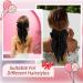 Pufandor Hair Bow Silky Satin Hair Ribbons for Women Black Bows for Girls Hair Bowknot Barrettes Long Tails with Clips Big Hair Bows Hair Accessories (Black 1pc) - Buy Online on GoSupps.com