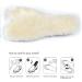 YUANQIAN Sheepskin Insoles for Men & Women - Cozy Fleece Inserts for Shoes Boots & Slippers | Warm Thick & Fluffy | Size Men 9.5/EU44 - Buy Online on GoSupps.com