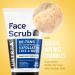 De-Tan Face Scrub for Men - 100g Exfoliation with Walnut Granules | Sulphate & Paraben Free - Buy Online on GoSupps.com