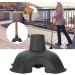 Cane Tip 19MM Practical Rubber Walking Cane Tip 4.7 * 4.7Inch Black AntiSkid for Elderly Grandpa Gifts Father - Buy Online on GoSupps.com