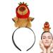 Animal Hairband | Plush Capybara Face Wash Headband - Comfortable Headband for Long Lasting Use Cute Hair Hoop Eye Catching Headband Hair Hoop Strawberry style