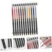Angoily 24 Pcs Lip Liner Eyeliner Eyebrow Pen Eye Makeup Accessory Matte Eyebrow Pencil Lasting Gel 1 count (Pack of 1) Assorted Colorx2pcs - Buy Online on GoSupps.com