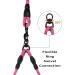DDSCOLOUR Double Dog Leash Coupler No Tangle 360 Swivel Reflective Double Lead Dual Two Dog Lead Splitter fo Fits Small Medium Large Dogs 30 inch(Diameter:0.8-1.2cm) Pink 0.5"(1.2cm) Pink - Buy Online on GoSupps.com
