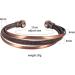 ENermagix Magnetic Copper Bracelets for Men & Women - 99.9% Solid Copper Cuffs with 3518 Gauss Magnets - Buy Online on GoSupps.com