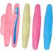 Charming 4-Piece Portable Toothbrush Set | Travel-Friendly Storage & Protection Accessories - Buy Online on GoSupps.com
