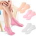 3 Pairs Silicone Socks Moisturizing Socks Soft Gel Socks Spa Pedicure Socks Silicone Moisturizing Socks for Dry Cracked Rough Feet Skin Foot Spa Gel Silicone Socks for Women Men Dry Cracking Skin - Buy Online on GoSupps.com