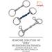 AMKA Double Jointed Argentan Full Cheek Snaffle Bit - 16 mm Gag Bit for Optimal Horse Control | International Shipping Available - Buy Online on GoSupps.com