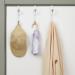Outanaya 2pcs No Punching Door Hook Entryway Wall Hanger Metal Hanging Hooks Double Flowerpot Clothing Iron - Buy Online on GoSupps.com