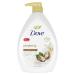 Dove Purely Pampering Body Wash with Pump for Dry Skin Shea Butter with Warm Vanilla Cleanser That Effectively Washes Away Bacteria While Nourishing Your Skin 34 oz Shea 34 Fl Oz (Pack of 1)