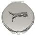 Leaping Tiger Compact Mirror Handbag Gift With Free Engraving 373