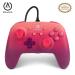 PowerA Enhanced Wired Controller for Nintendo Switch - Fuchsia Fantasy pink red purple gamepad wired video game controller gaming controller
