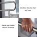 Grab Bars Handle Safety Support Hand Rails Toilet Grab Bar Anti-Slip Grab Bar Bathroom Handrail Support Handrail Safety Armrest erly Di - Buy Online on GoSupps.com