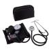 Mobiclinic blood pressure monitor manual and stethoscope pack European brand aluminum double -bell -stemt ethoscope blood pressure measurement high accuracy easy to use