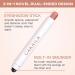 LOKFAR Cream Eye Shadow Stick - Waterproof Matte & Shimmer Eyeshadow Pen with Sponge Smudger (Champagne Shimmer) - Buy Online on GoSupps.com
