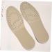 FOMIYES Heel Lift Inserts - Elevator Insoles for Height Increase | Leather Shoe Inserts | Size 9 Beige - Buy Online on GoSupps.com