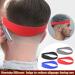 Neckline Shaving Template - Curved Hair Cutting Guide & Soft Silicone Trimming Tool for DIY Home Haircuts (Red - Buy Online on GoSupps.com