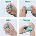 Portable Electric Vibrating Massage Tool - Ultra Soft Mini Travel Hand Therapy Squeeze Ball for Arthritis Relief and Relaxation - Buy Online on GoSupps.com