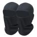 SHEVERCH 2 Pack Black Ski Mask UV Protection Lightweight Shiesty Mask Balaclava Face Mask Men Women Motorcycling 2pack-black