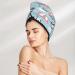 Cute Panda Microfiber Hair Towel Wrap - Super Absorbent Coral Velvet Quick Dry Cap for Long Curly & Thick Hair - Ideal for Women - Buy Online on GoSupps.com