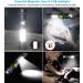 USB Rechargeable Magnetic LED Flashlight 2000LM - Waterproof, Zoomable, Super Bright Tactical Flashlight with Cob Sidelight - 2 Pack of Small LED Flashlights for Camping & Emergencies - Buy Online on GoSupps.com